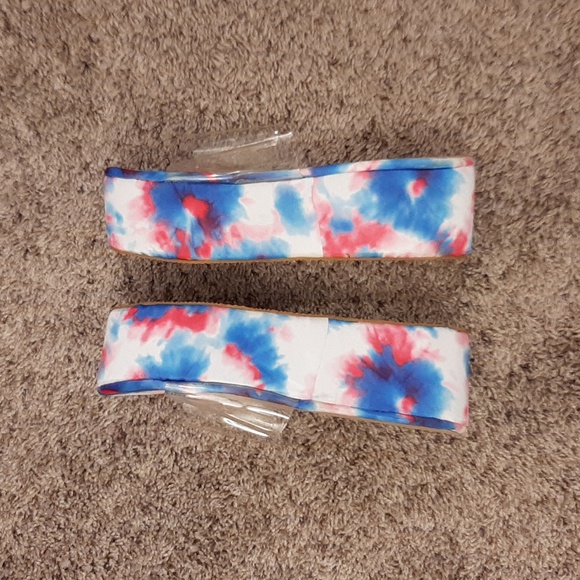 Tye dyed wedges - Picture 1 of 5